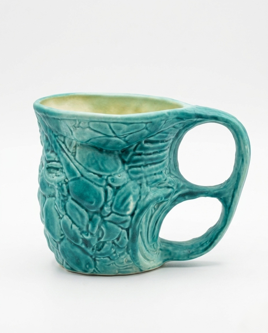 Cellular Reef—Moss Green